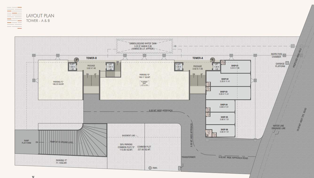  shivaay serene Layout Plan