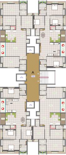 Opera Heights Cluster Plan from 1st to 9th Floor opera-heights Opera Heights Cluster Plan from 1st to 9th Floor