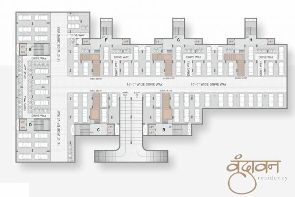  vrundavan-residency A Cluster Plan