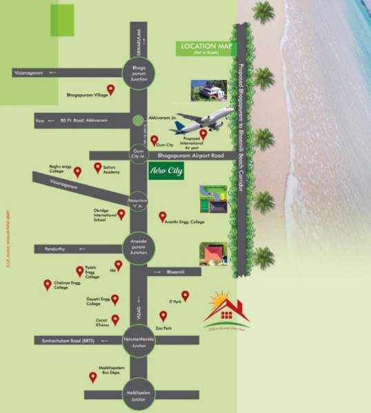  aero city Location Plan