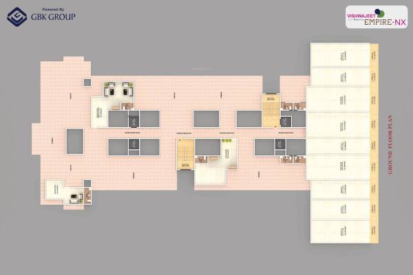  vishwajeet-empire-nx Tower B Cluster Plan
