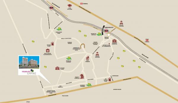  vishwajeet-empire-nx Location Plan