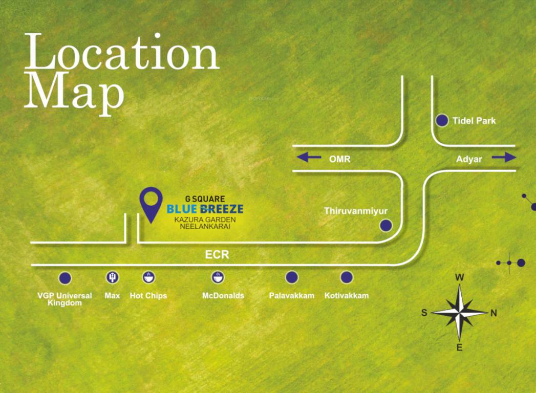  blue breeze Location Plan