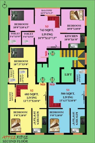  apple-ridge Apple Ridge Cluster Plan