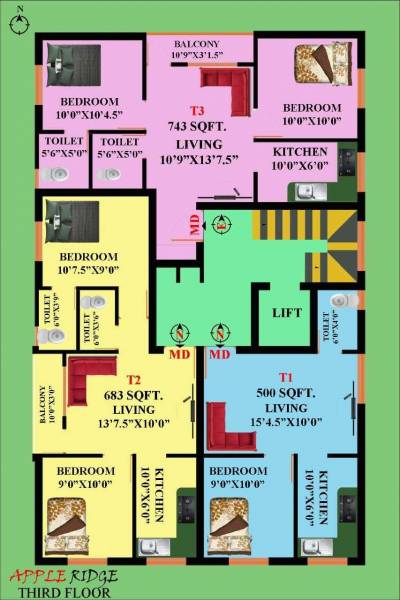  apple-ridge Apple Ridge Cluster Plan