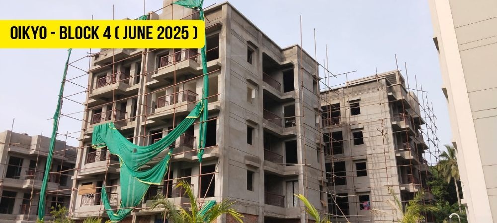  oikyo phase 1 Block 4 Construction Status June 25