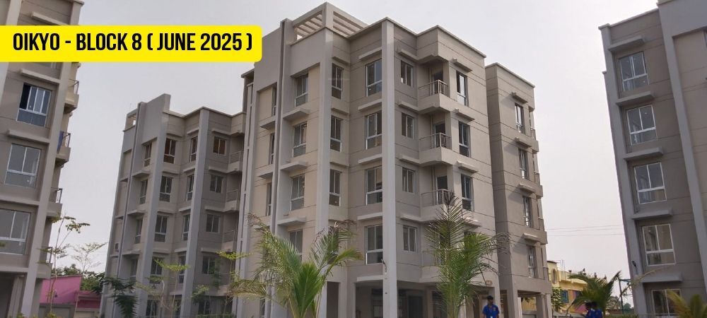  oikyo phase 1 Block 8 Construction Status June 25