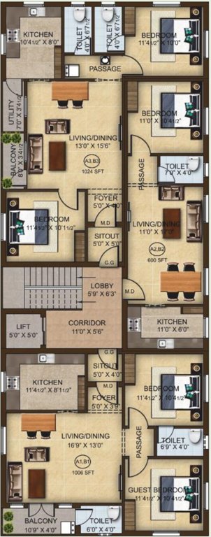  harmony Harmony Cluster Plan From 1st To 2nd Floor