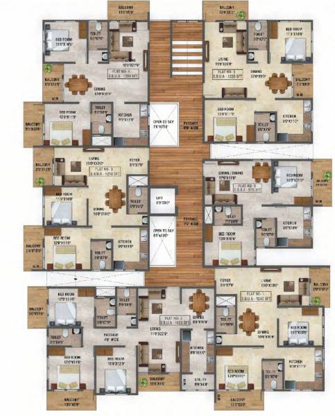Block B Cluster Plan from 1st to 3rd Floor sovereign Block B Cluster Plan from 1st to 3rd Floor