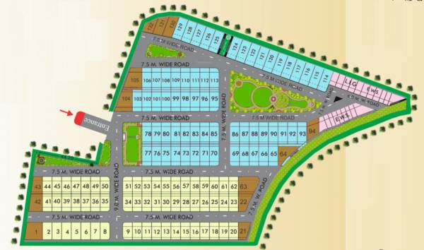  gulab-vatika-phase-ii Layout Plan