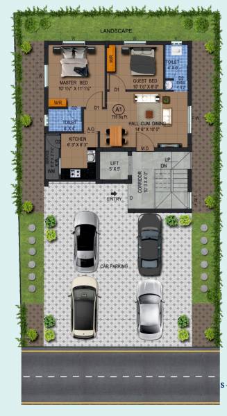  kalyan Kalyan Cluster Plan For Ground Floor