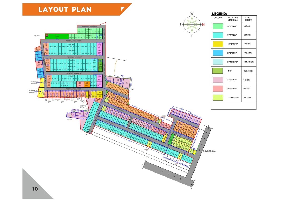  sri sai basera Layout Plan