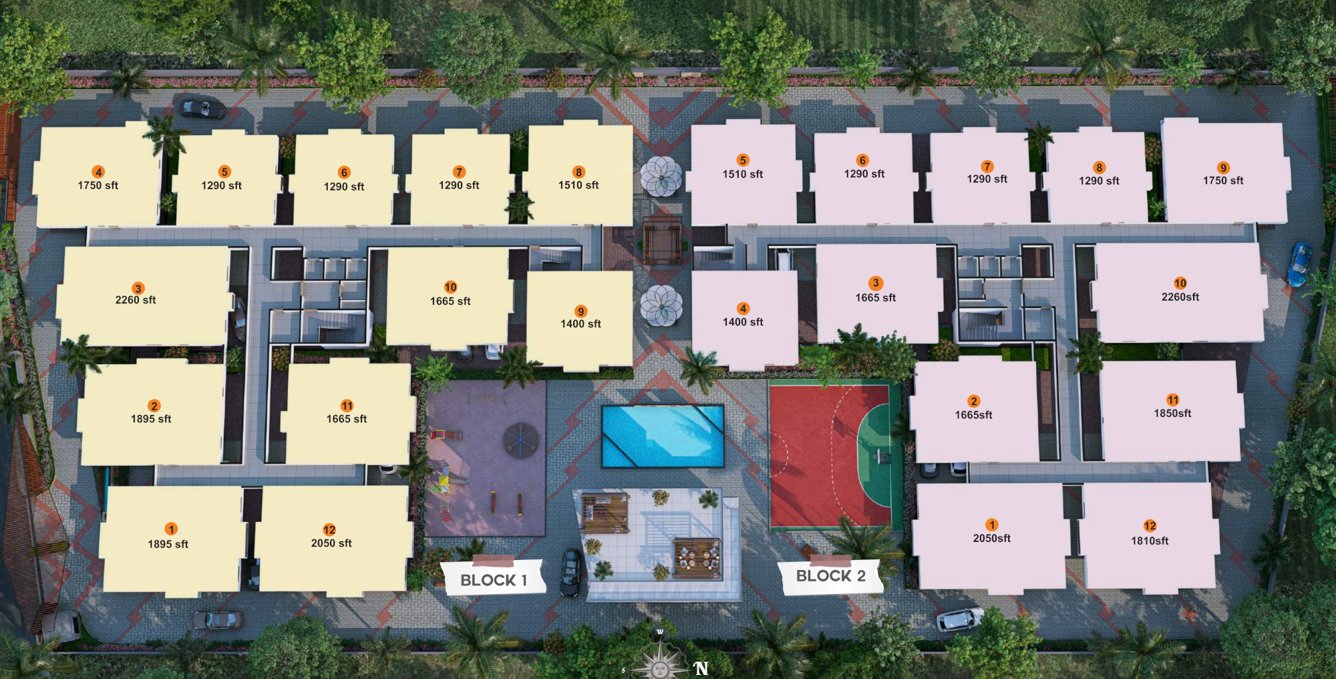  elegance Layout Plan