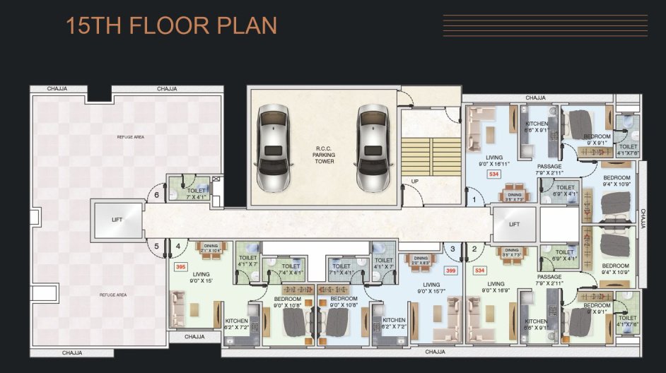  fortune Tagore Nagar Sharmik Chs Ltd Cluster Plan