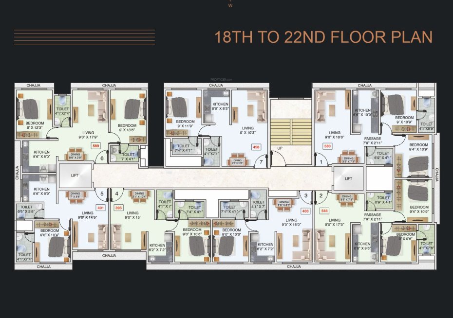  fortune Tagore Nagar Sharmik Chs Ltd Cluster Plan