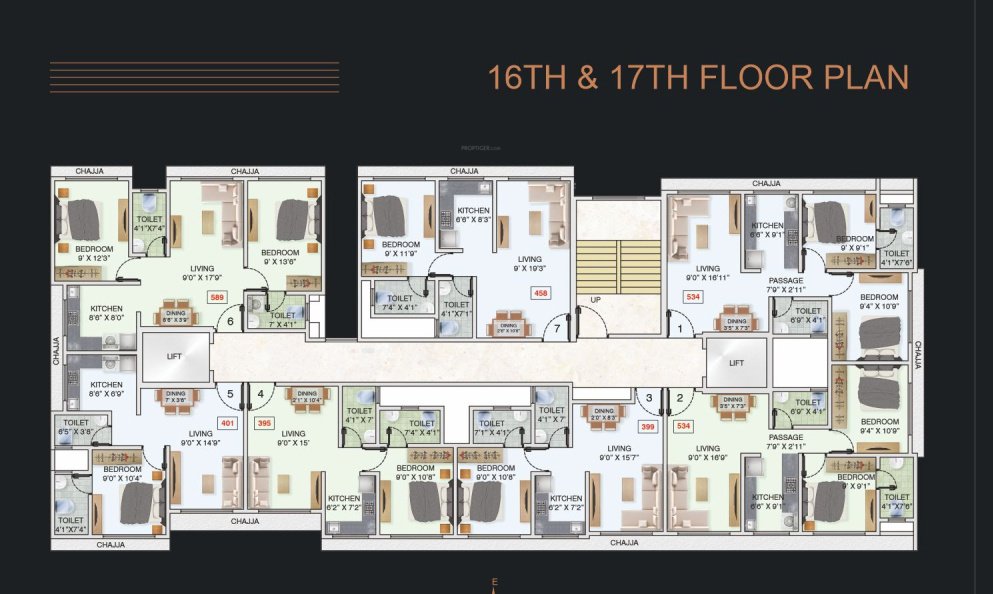  fortune Tagore Nagar Sharmik Chs Ltd Cluster Plan