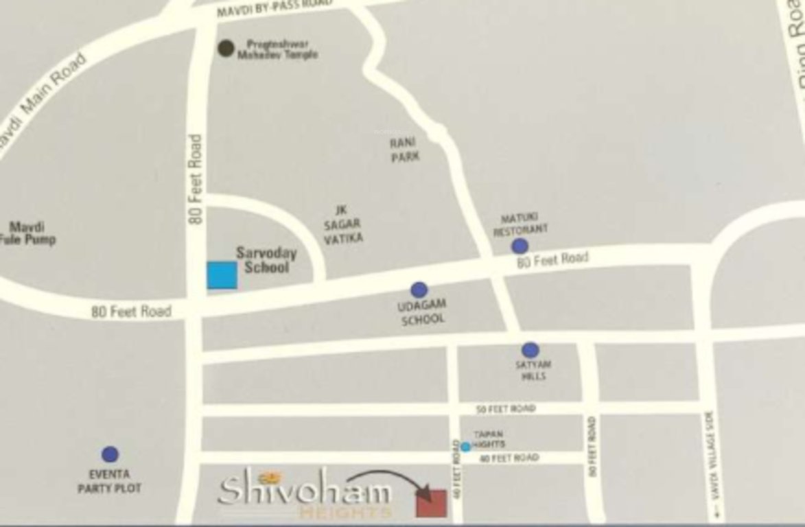  shivoham heights Location Plan