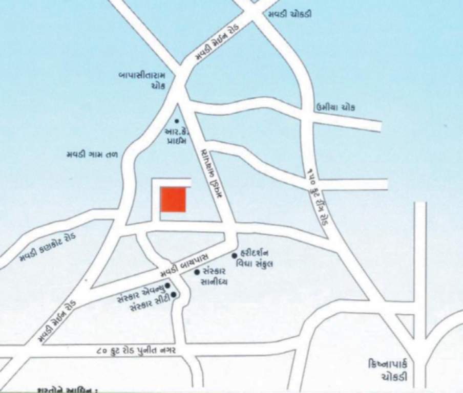  panchvati avenue Location Plan