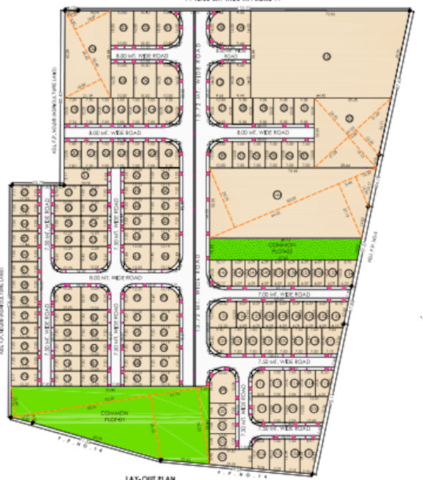 swaminarayan green city Layout Plan