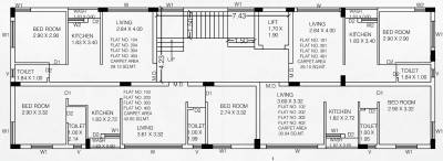  shree-amrut-hari-complex Shree Amrut Hari Complex Cluster Plan From 1st To 4th Floor