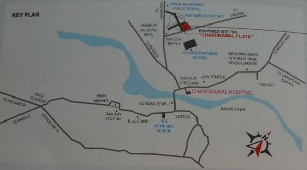 Location Plan chandrawal-flats Location Plan