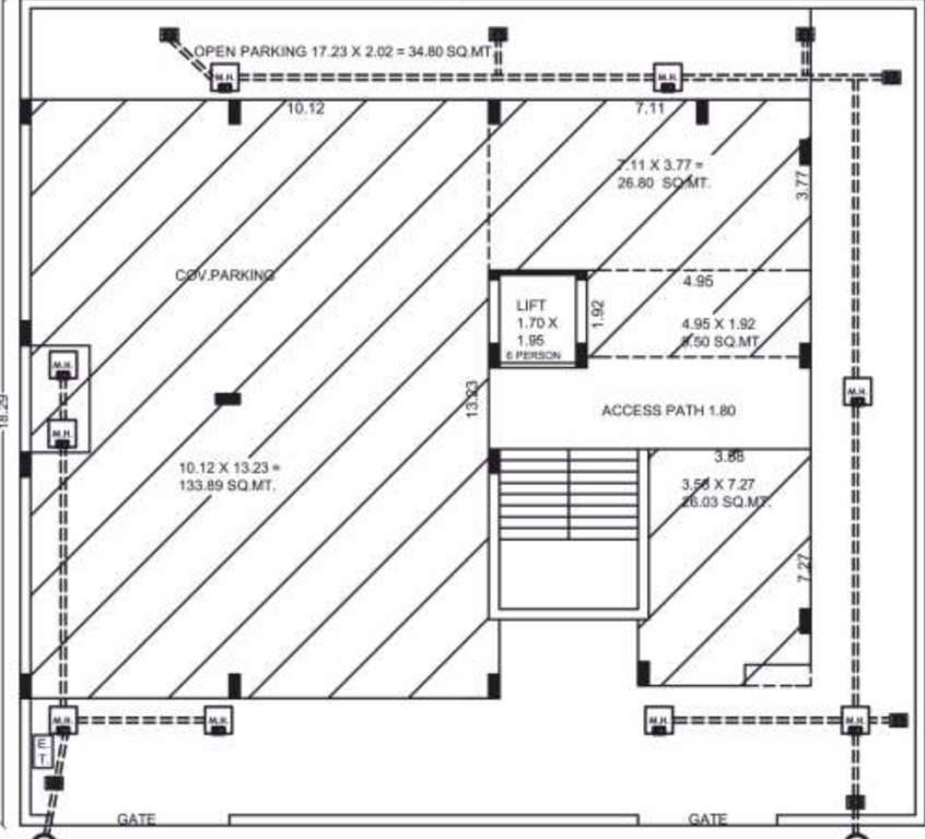  vrajbhumi ii Layout Plan