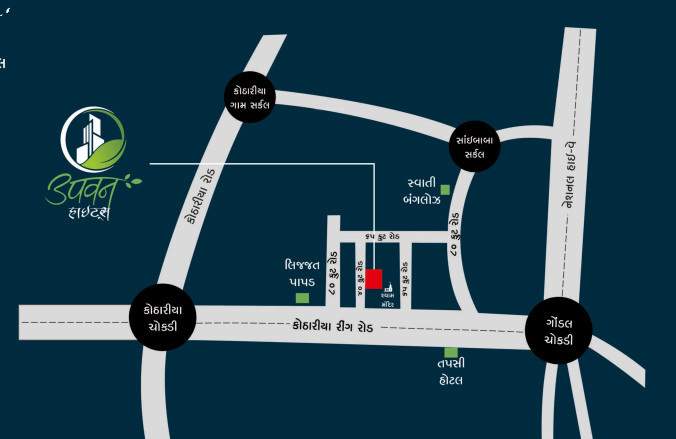 upvan heights Location Plan