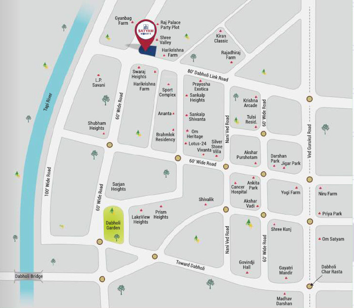  heights Location Plan