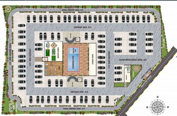 vistara Cluster Plan for ground Floor