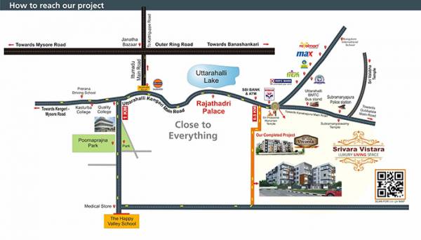 locationPlan of Srivara Vistara