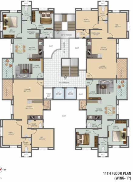  mount-n-glory-plot-a-phase-ii F Building Cluster Plan for 11th Floor