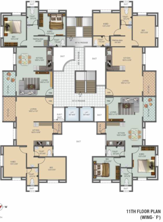  mount n glory plot a phase ii F Building Cluster Plan for 11th Floor
