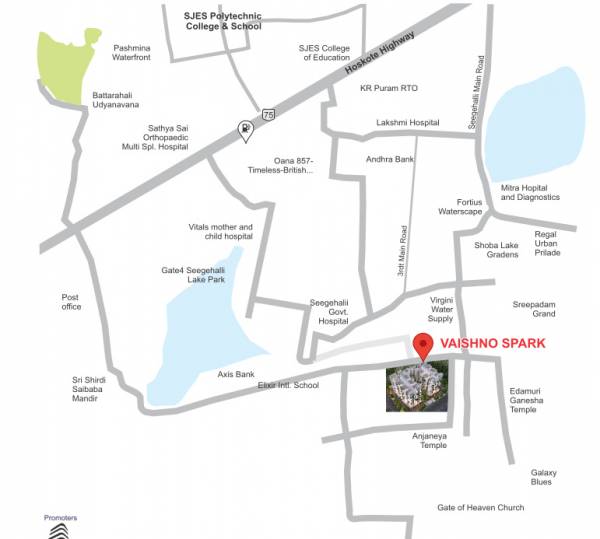  spark Location Plan