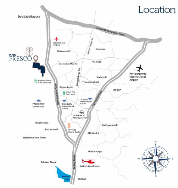  fresco Location Plan