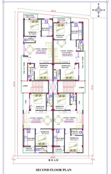  star-win-flats Block A And B Cluster Plan For 2nd Floor