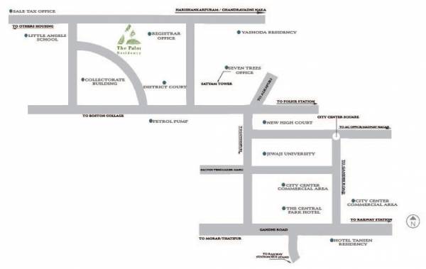 Location Plan the-palm-residency Location Plan