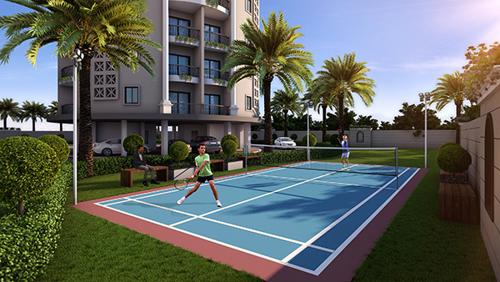 Badminton Court the-palm-residency Badminton Court