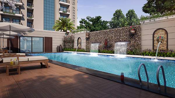 the palm residency Swimming Pool