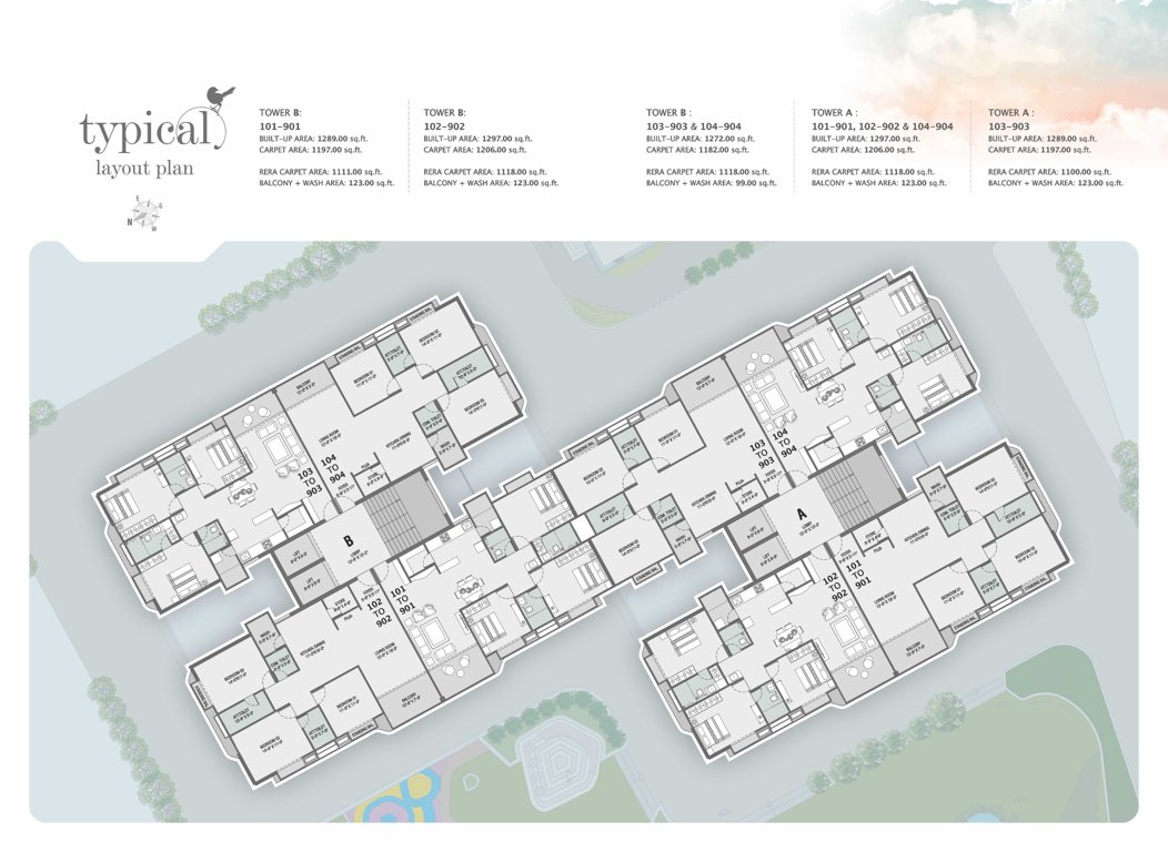 towers Block B Cluster Plan