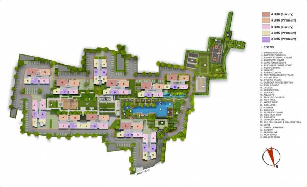 Master Plan 3bhk-f-and-amp-luxury-tower Master Plan
