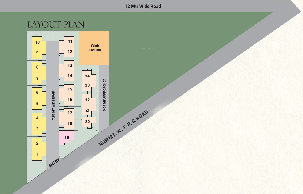 kesar 18 Layout Plan