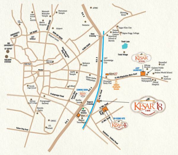  kesar-18 Location Plan