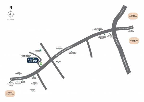  sattva-ashraya Location Plan