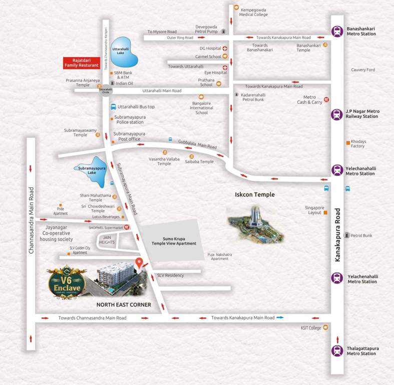  enclave Location Plan