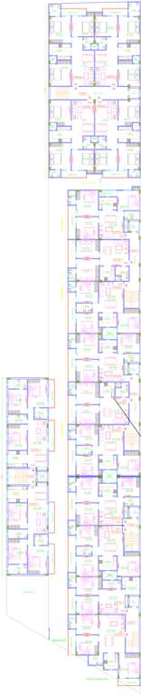  homes Sagar Homes Cluster Plan from 1st to 4th Floor