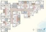 Aaryaa Heights Cluster Plan from 2nd to 7th Floor  aaryaa-heights Aaryaa Heights Cluster Plan from 2nd to 7th Floor