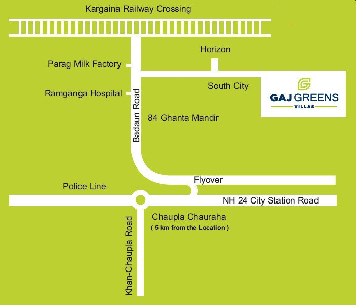  greens Location Plan