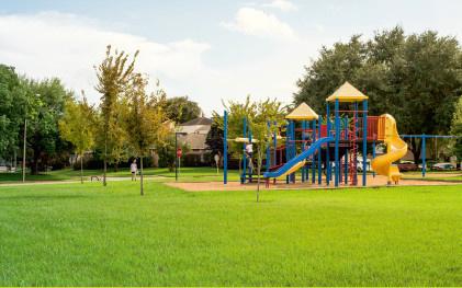 Children's play area greens Children's play area