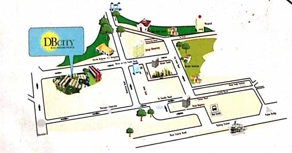 Location Plan db-city-mix-d-tower Location Plan