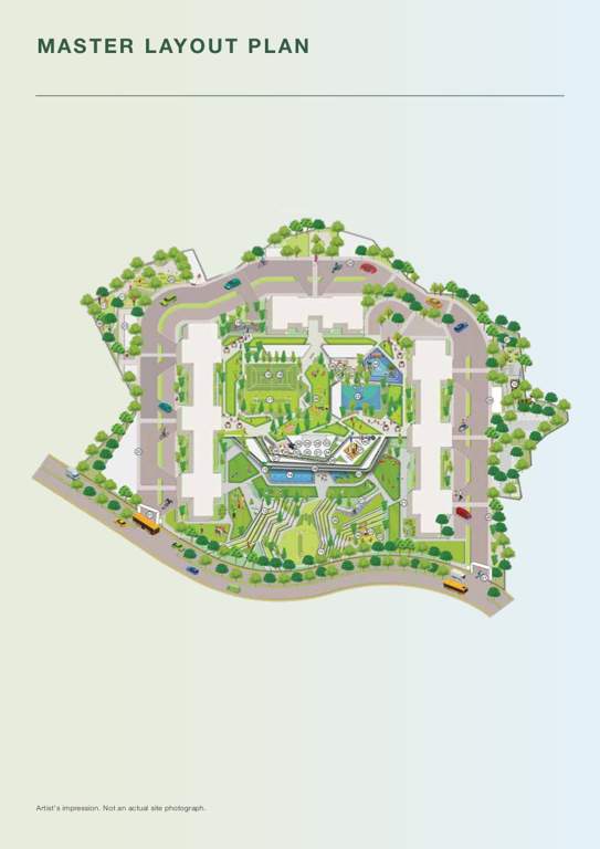tower 4 the highlands godrej city Layout Plan